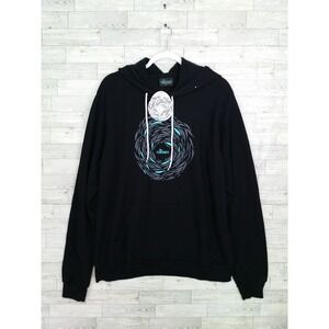 Men's The Chosen Against The Current  Black Hoodie Pullover Sweatshirt XL Xlarge